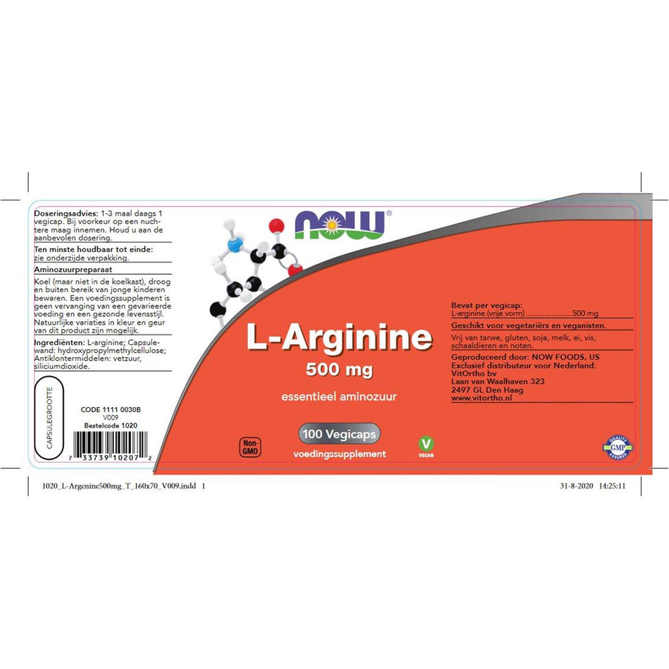 L-Arginine 500 mg