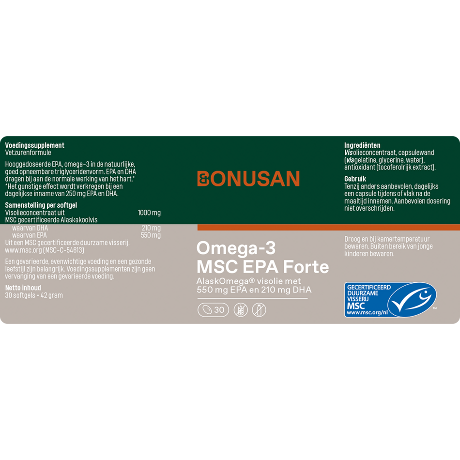 Omega 3 MSC EPA stark