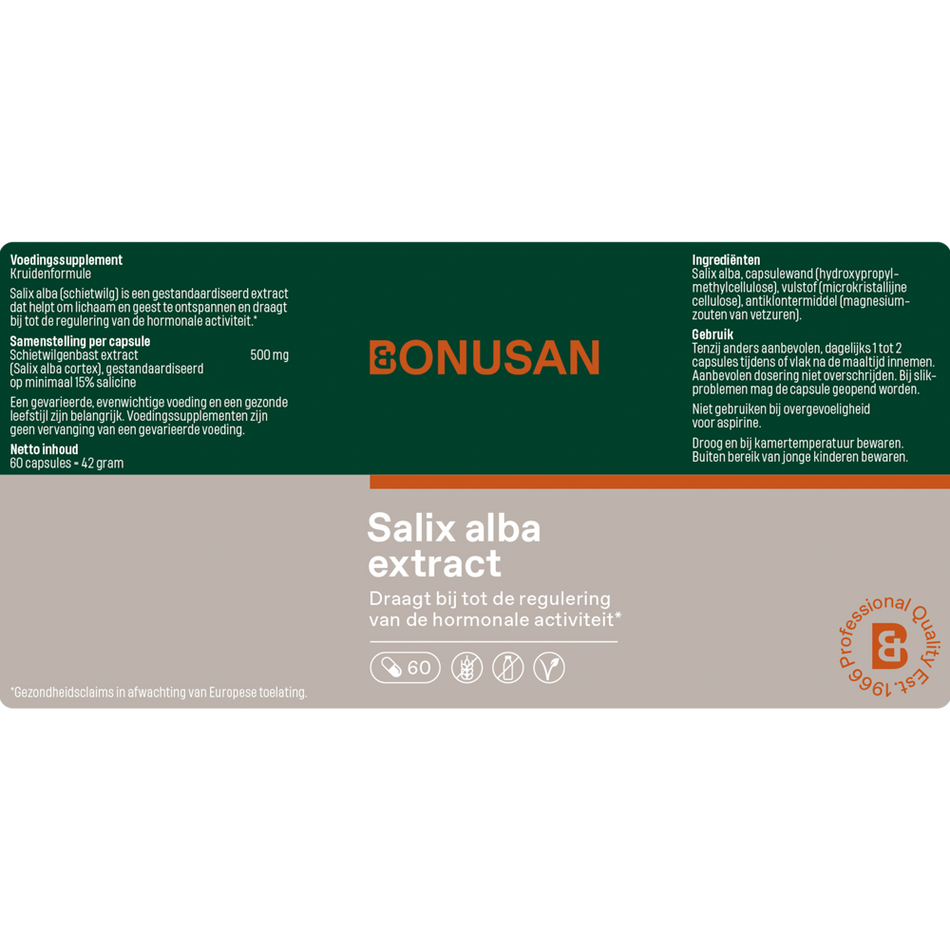 Salix alba extract