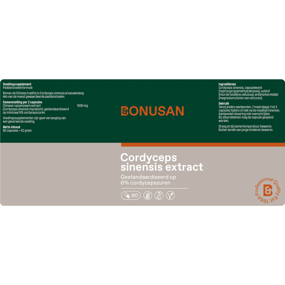 Cordyceps sinensis mycelium