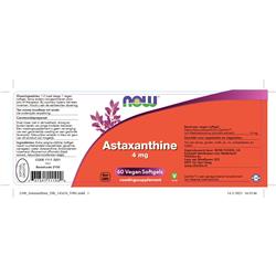 Astaxanthine 4 mg