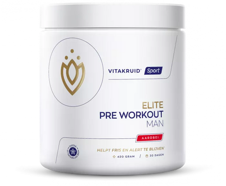Vitakruid - Elite pre workout man - 420 gram