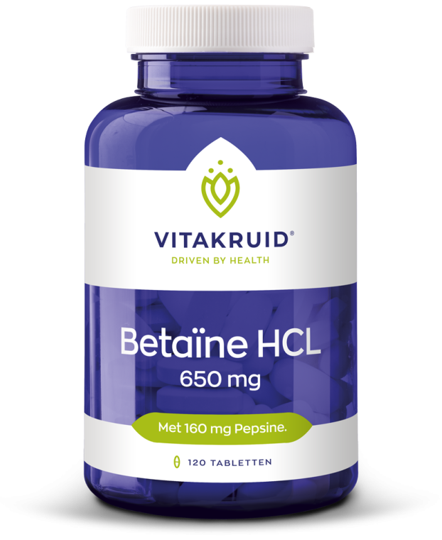 Betain HCl 650 mg & Pepsine 160 mg