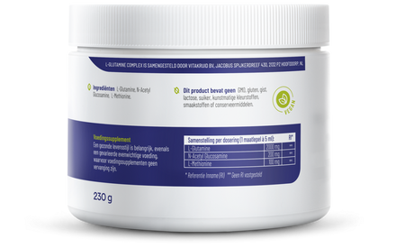 Vitakruid - L-Glutamine Complex poeder - afbeelding 3