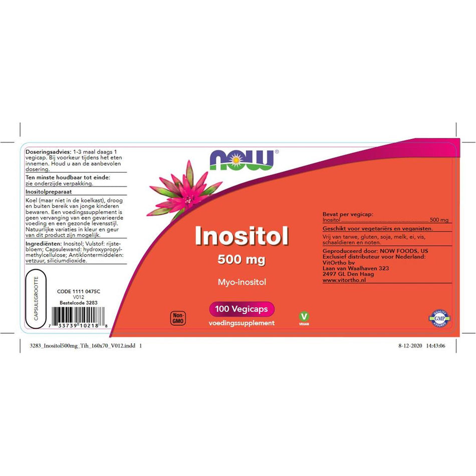 Inositol 500 mg