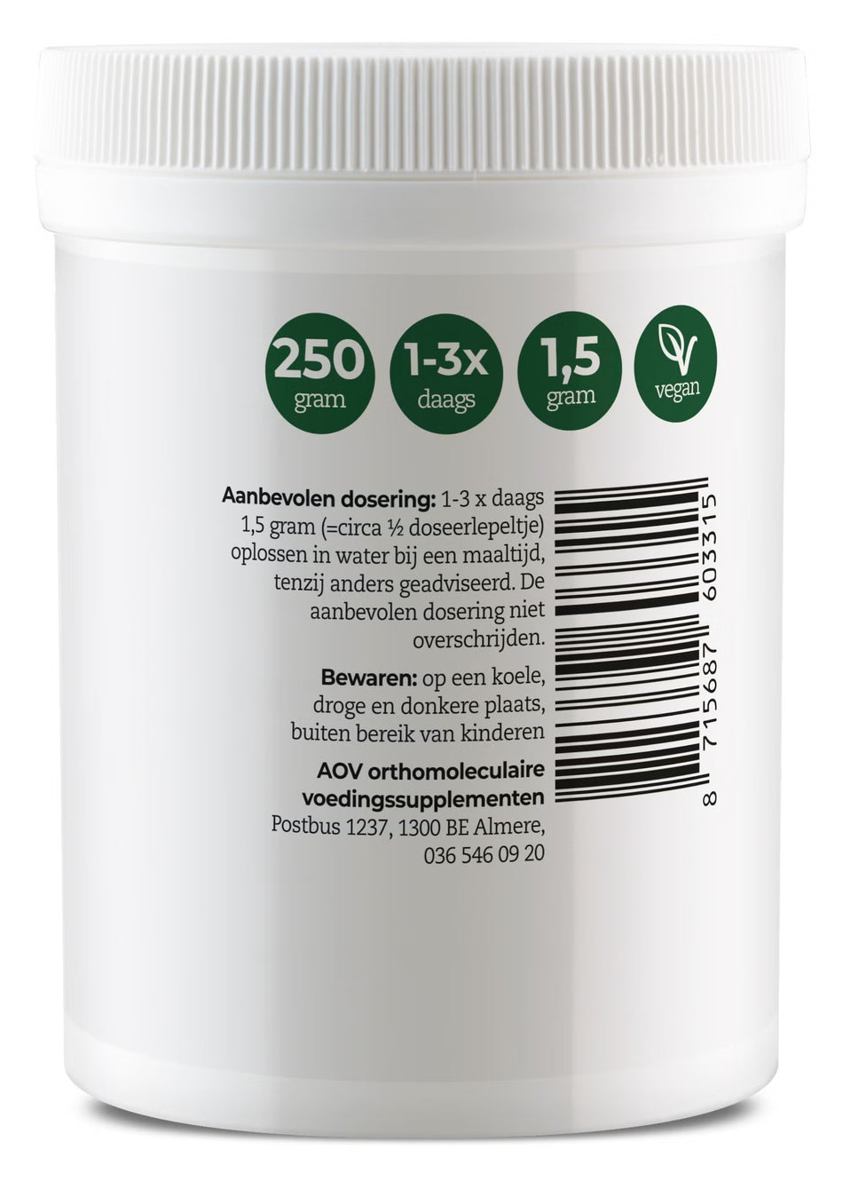 331 Vitamine C calcium ascorbaat