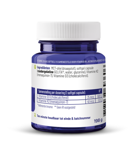 Vitakruid - Vitamine D3 & K2 in MCT-olie voor verhoogde opname - afbeelding 3
