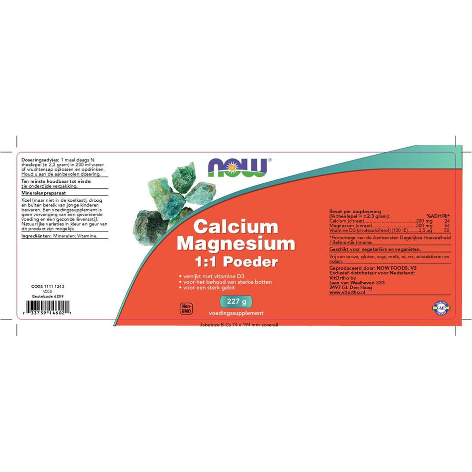 Calciummagrium 1: 1 Pulver