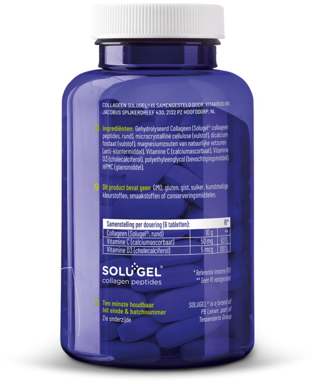 Collageen solugel tabletten