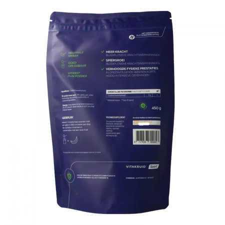 Vitakruid - Creatine Monohydraat gemicroniseerd tot 200 mesh - afbeelding 2