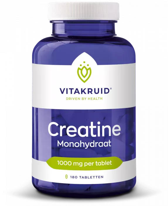 Vitakruid - Creatine monohydraat 1000mg - 180 tabletten