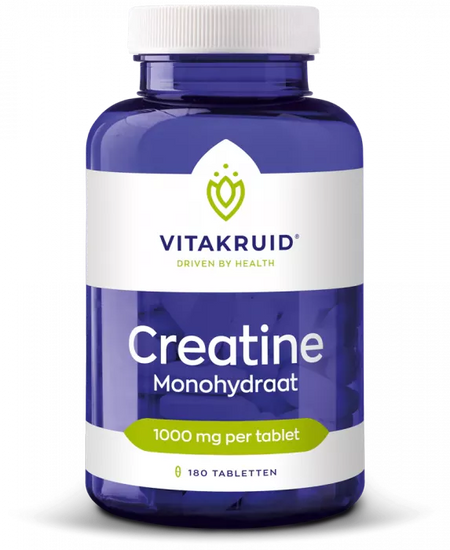 Vitakruid - Creatine monohydraat 1000mg - 180 tabletten