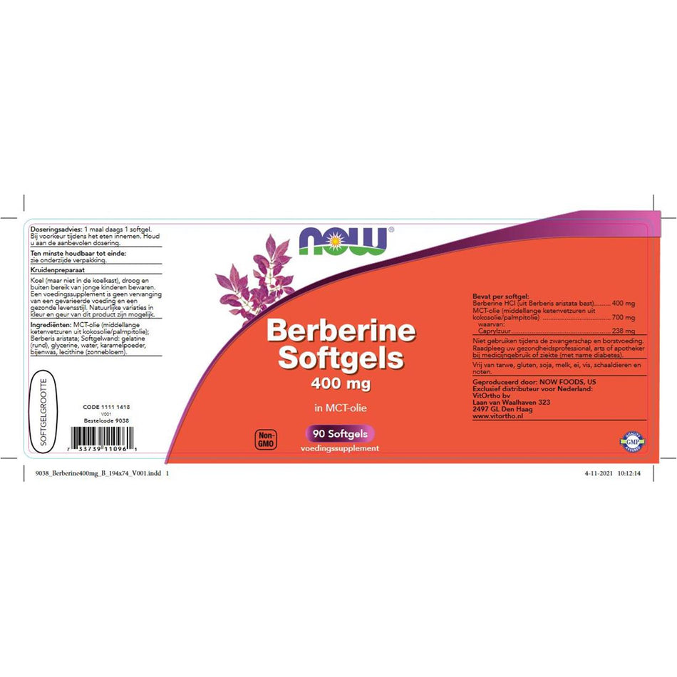 Berberine 400 mg