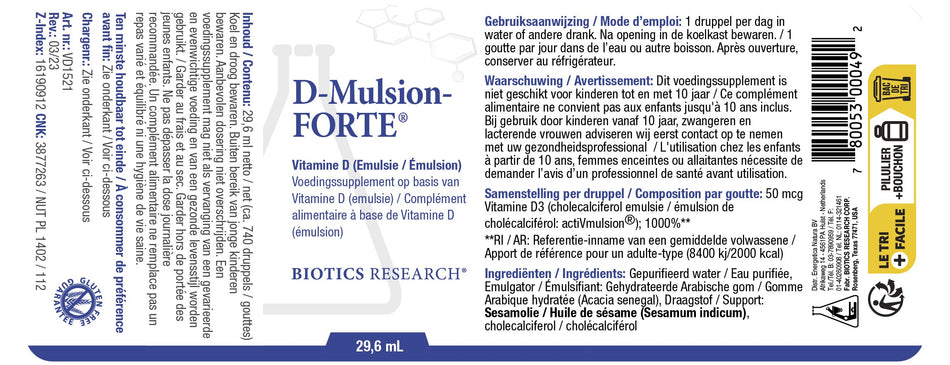 D mulsion forte 2000IE 50 mcg
