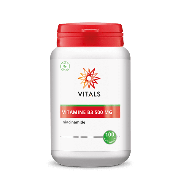 Vitamine B3 niacinamide 500 mg