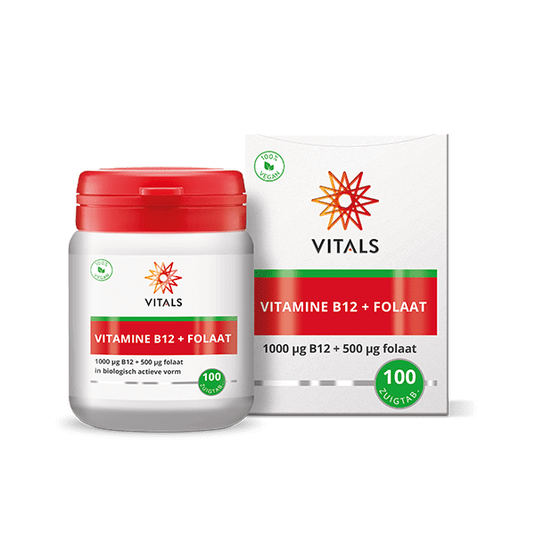 Vitamine B12 1000 mcg + folaat