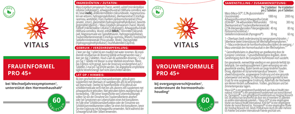 Vrouwenformule Pro 45+