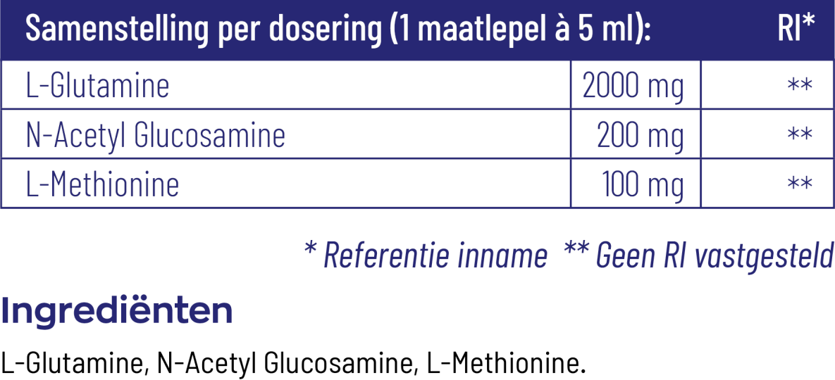 Vitakruid - L-Glutamine Complex poeder - afbeelding 4