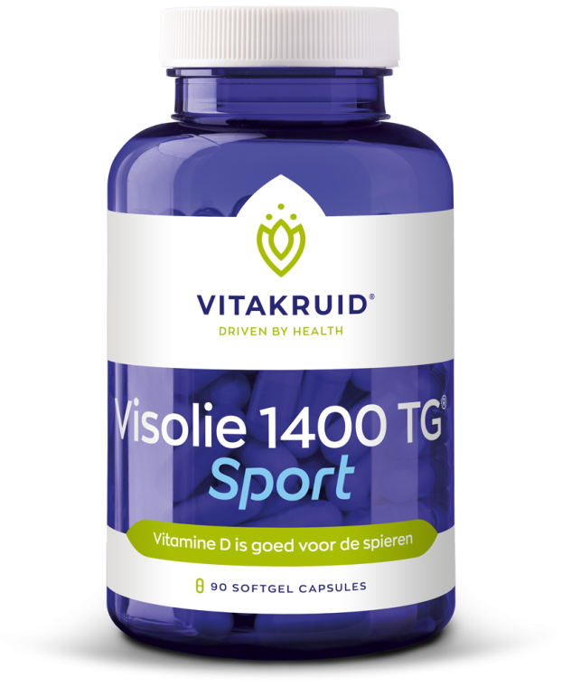 Vitakruid - Visolie 1400 TG® Sport met D3 - 90 softgels