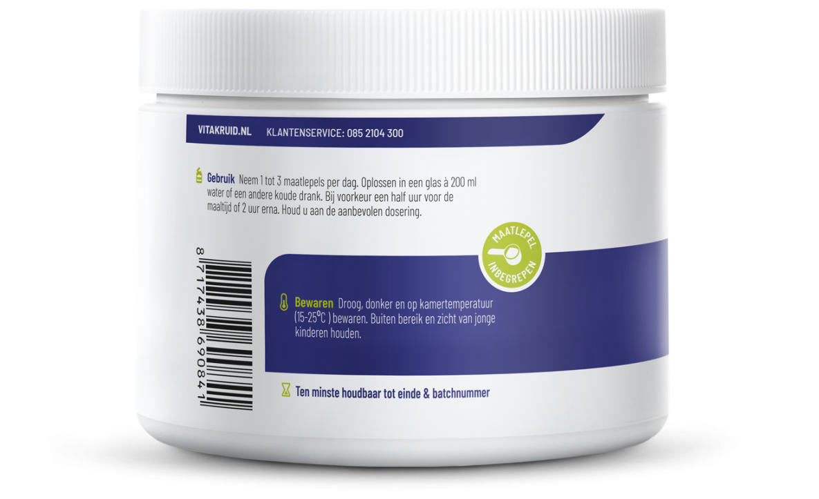 Vitakruid - L-Glutamine Complex poeder - afbeelding 2