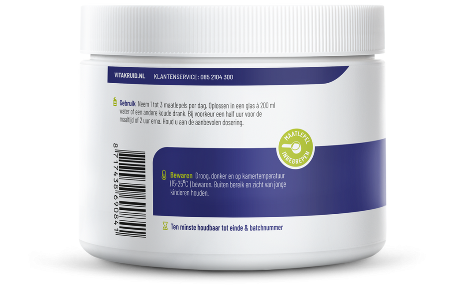 Vitakruid - L-Glutamine Complex poeder - afbeelding 2