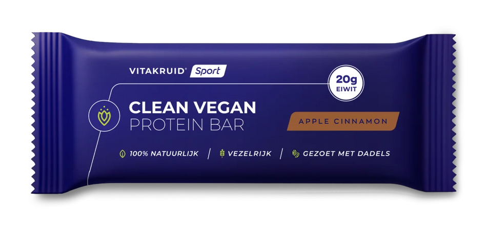 Clean vegan protein bar
