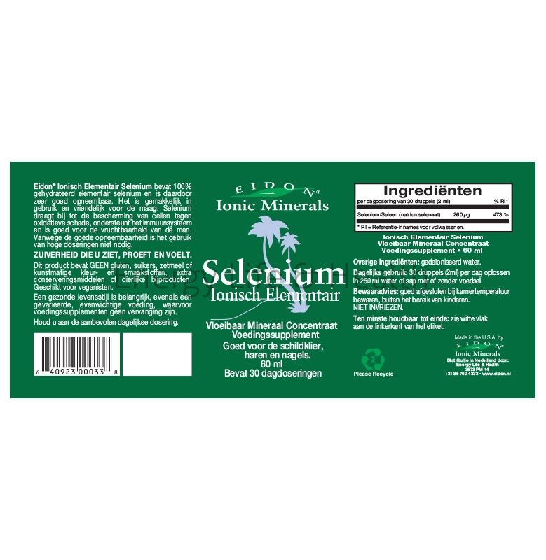 Ionisch Elementair Selenium