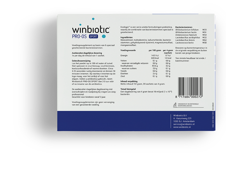 Winbiotic® PRO•OS SPORT