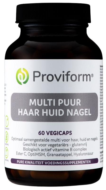 Multi puur huid haar nagel