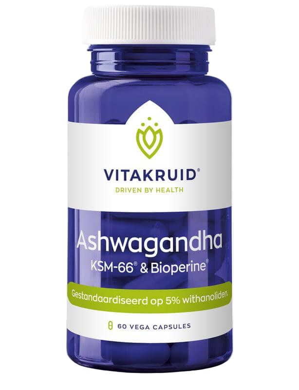 Ashwagandha 5% withanoliden KSM-66® & Bioperine®