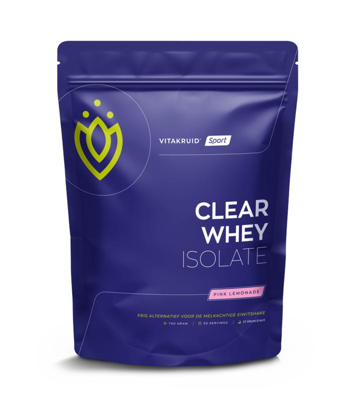 Clear whey isolate