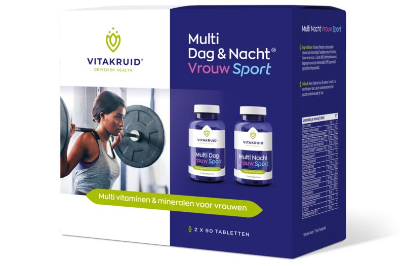Vitakruid - Multi Dag & Nacht Vrouw Sport - 2 x 90 stuks - afbeelding 2