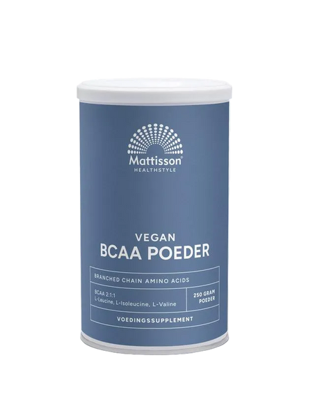 Mattisson - Vegan BCAA 2:1:1 poeder - 250 gram