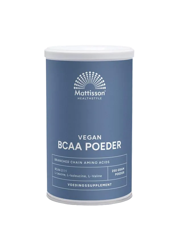 Mattisson - Vegan BCAA 2:1:1 poeder - 250 gram