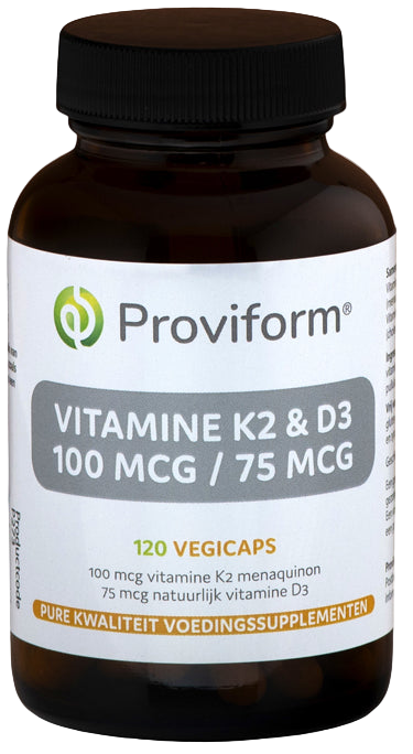 Vitamine K2 100mcg & D3 75mcg