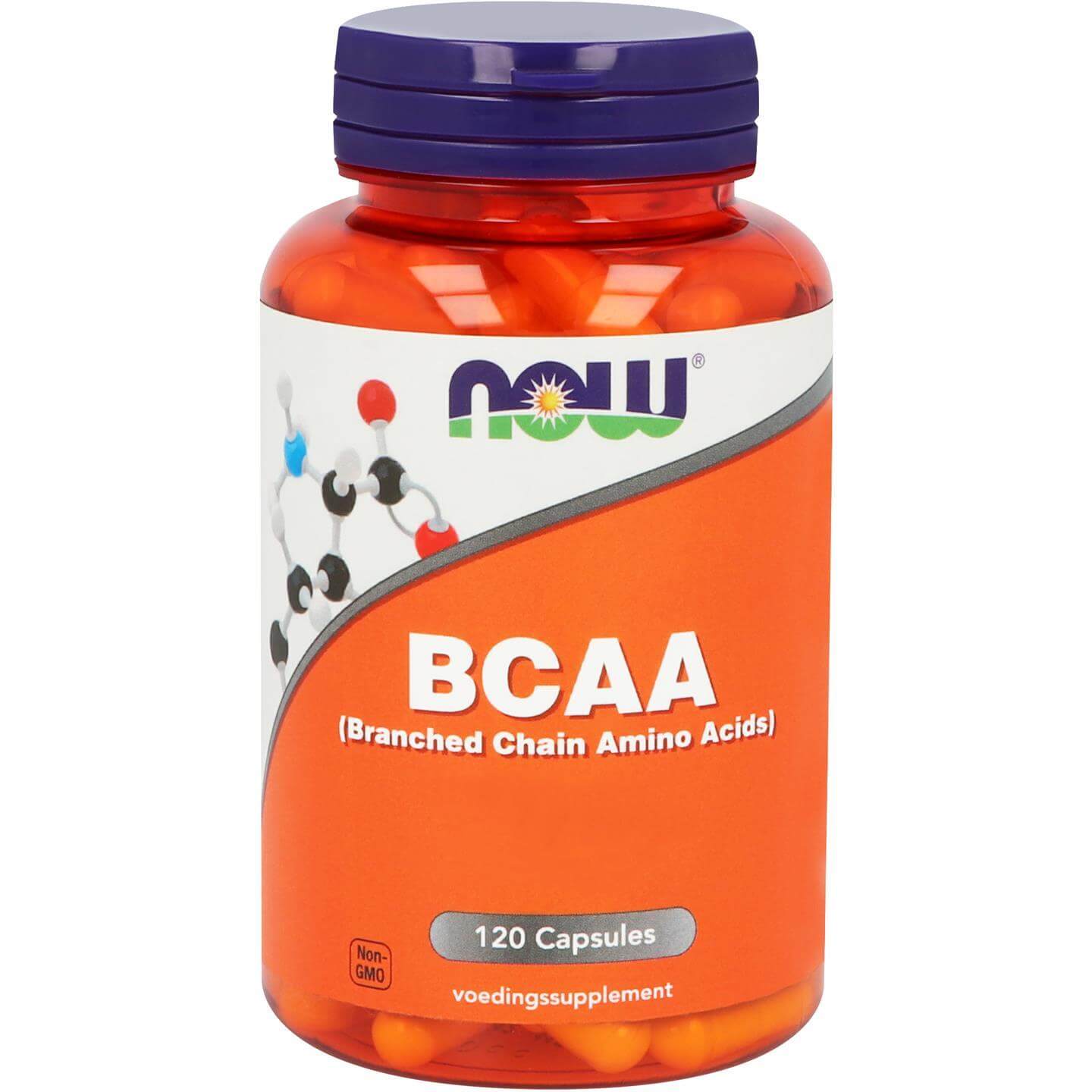 NOW - BCAA (Branched Chain Amino Acids) - 120 capsules