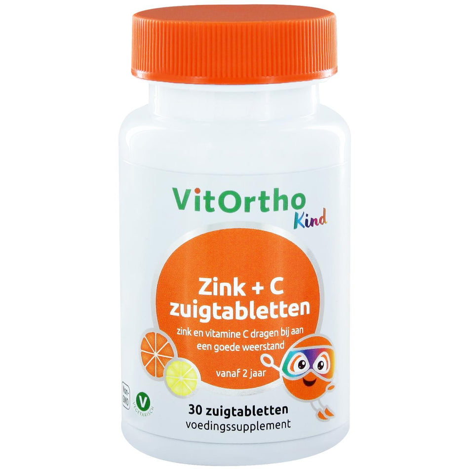 Zink + C saugen Tabletten Kind