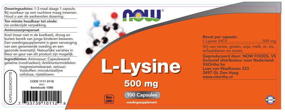 L-Lysine 500 mg