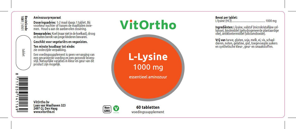 L-Lysine 1000 mg