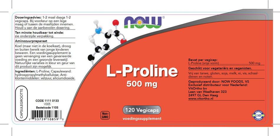 L-Proline 500 mg