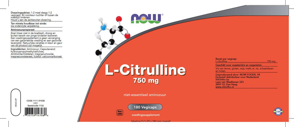 L-Citrullin 750 mg