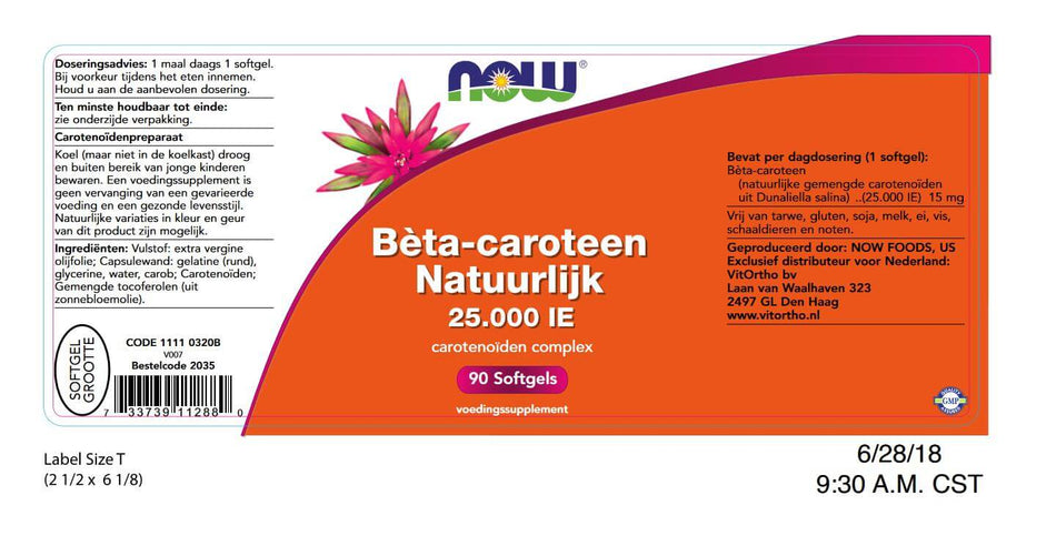 Beta-Carotin natürlich