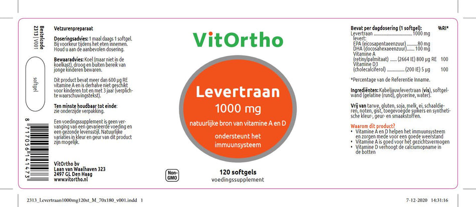Leberöl 1000 mg
