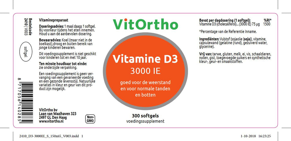 Vitamin D3 3000 dh