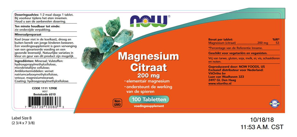 Magnesiumcitrat 200 mg