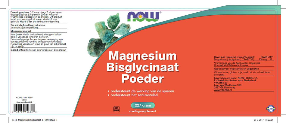 Magnesium Bisglycinaat Poeder