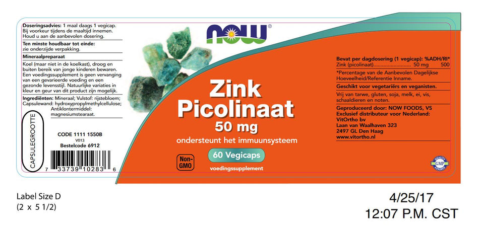 Zinkpicolinat 50 mg