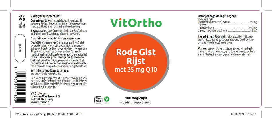 Roter Hefe Reis 35 mg Q10