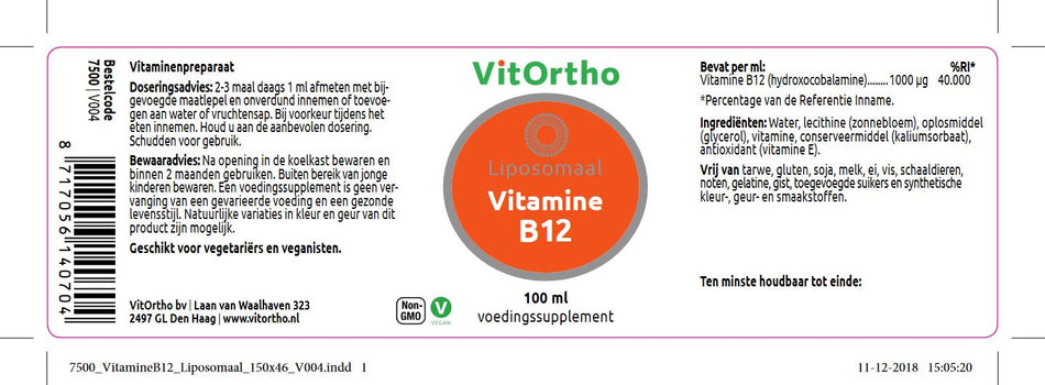 Vitamine B12 Liposomaal