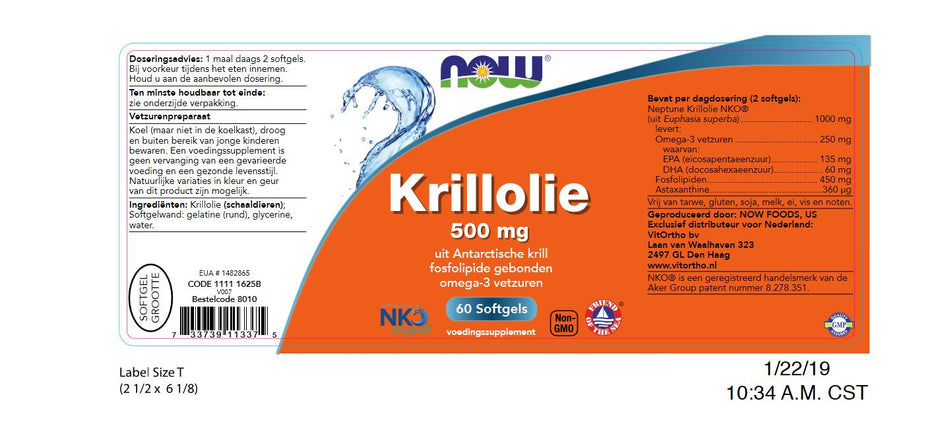 Krillöl 500 mg